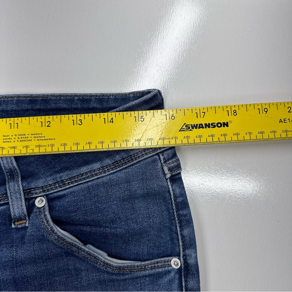 Hudson Jeans Beth Baby Boot Womens Size 29 Mid-Rise Medium Wash Back Flap Pocket - Picture 6 of 8